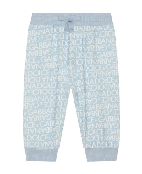 Logo-print cotton-jersey leggings