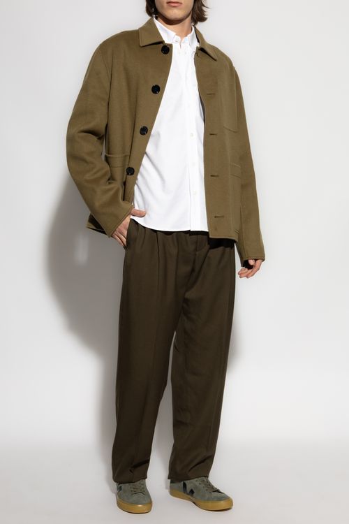 Wool Jacket, Men's, Green