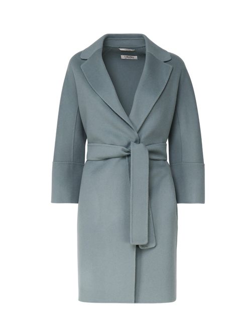 Arona Virgin Wool Wrap Coat