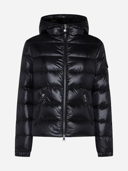 Gles quilted nylon down jacket