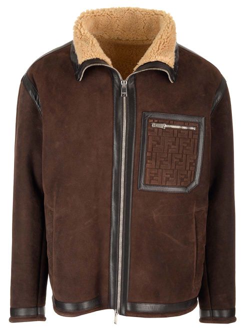 Brown Shearling Jacket
