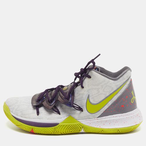 Nike Kyrie 5 Mamba Mentality 44.5 Multicolor Leather and Mesh High Top Sneaker