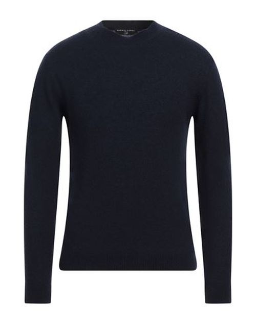 Lab Man Sweater Navy Size L Merino Wool, Polyamide, Cashmere
