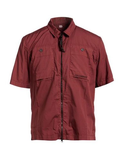C. p. Company Man Shirt Brick Size L Cotton
