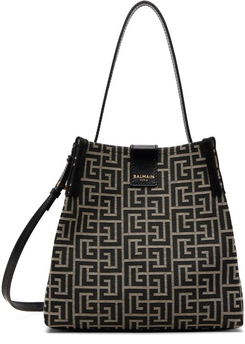 Black & Off-White Release Bucket Bag