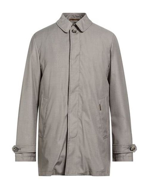 Man Overcoat & Trench Coat Taupe Size 46 Polyester, Viscose