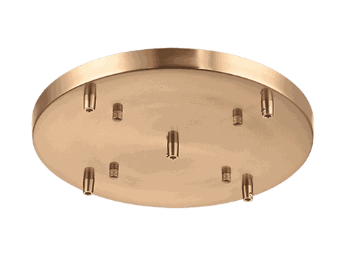 Aged Gold Brass Ceiling Canopy from the Multi Ceiling Canopy Line Voltage Collection