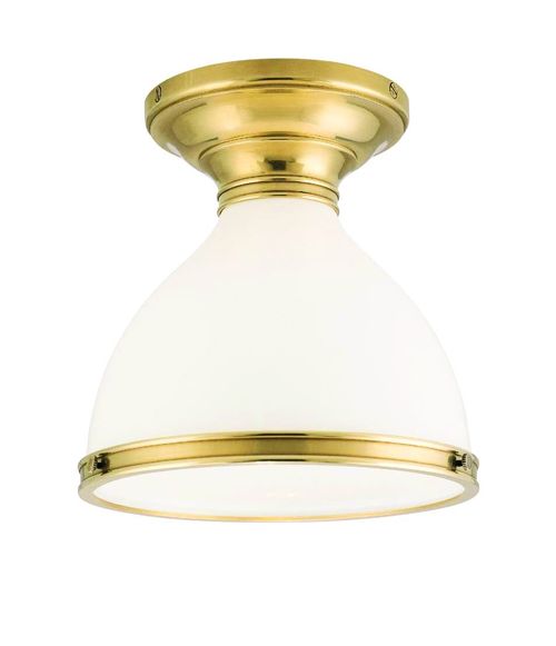 Randolph Ceiling Light in Aged Bra