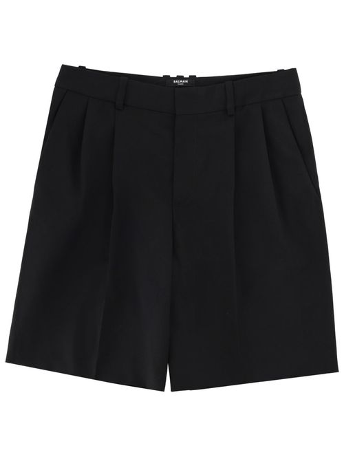 Wool Tailored Shorts