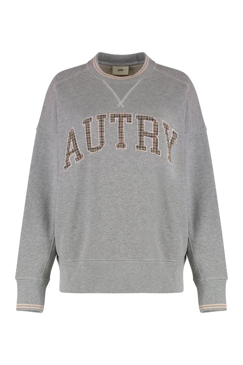 College Logo Sweatshirt - Loose Fit