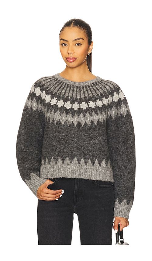 NILI LOTAN Alena Sweater in Grey.  S. Also in L