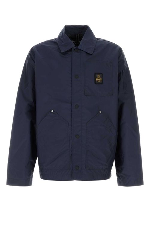 Refrigiwear Navy Blue Nylon Hart Jacket