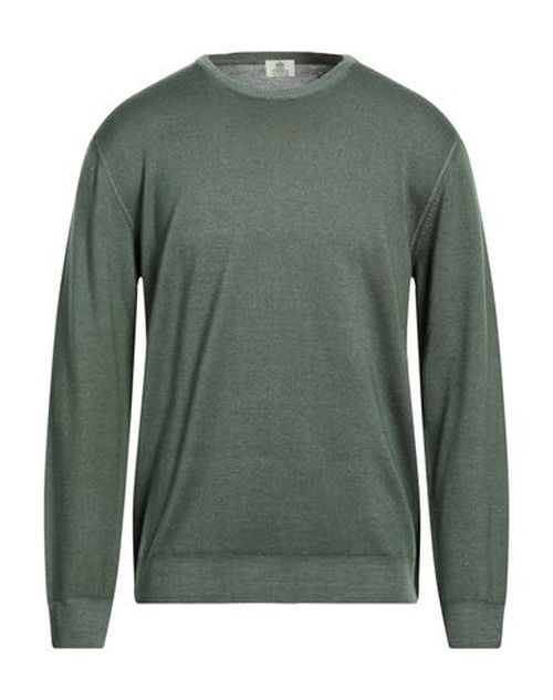 Man Sweater Sage green Size 44 Virgin Wool