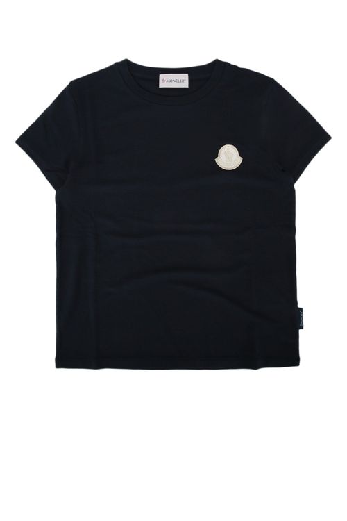 Logo-Embroidered T-Shirt — Black