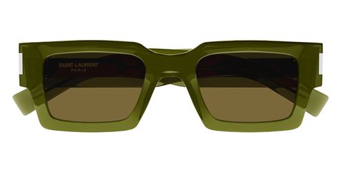 Saint Laurent SL 572 005 Men's Sunglasses Green Size 50