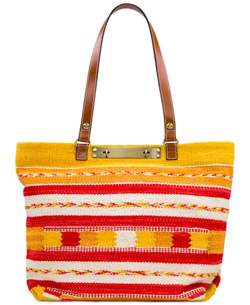 Women's Chennai Tote - Summer Drawing/tan