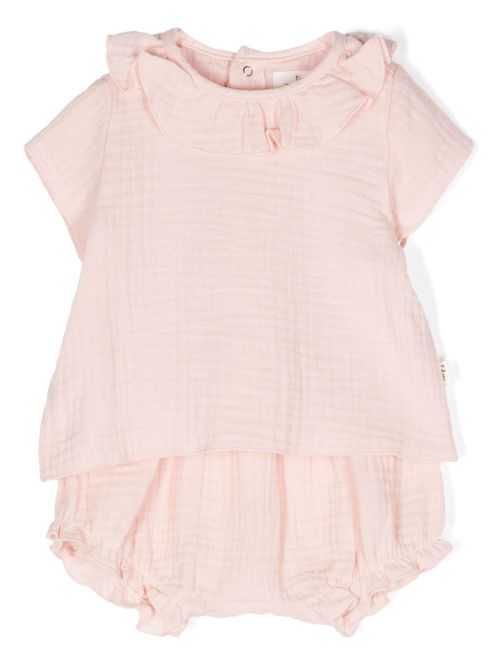 Muslin shorts set - Pink