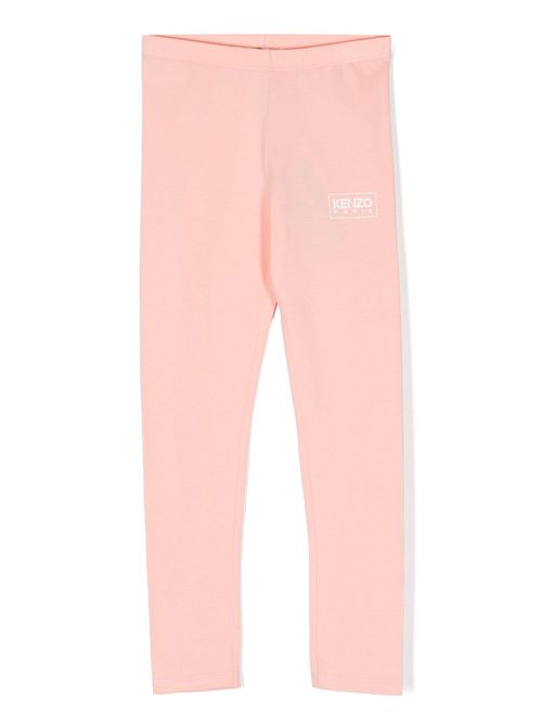 Logo-print leggings - Pink