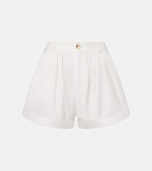Dôen Paige cotton poplin shorts