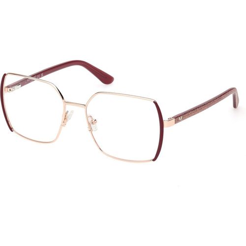 Guess by Marciano Woman Guess by Marciano GM50014 071 Optical frames Metal Bordeaux Squared Norma
