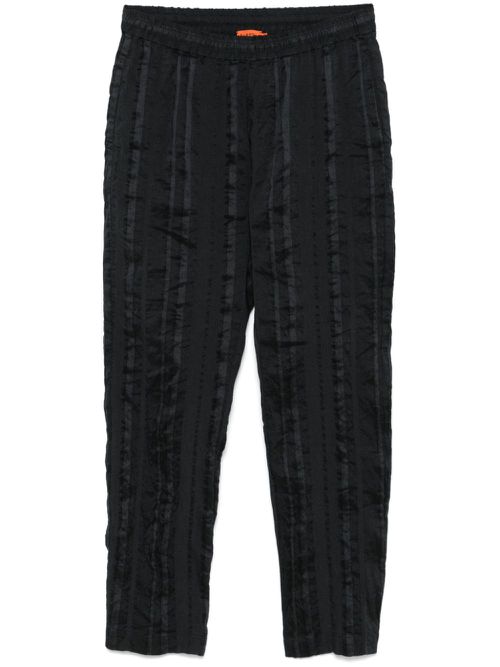 Striped trousers - Black