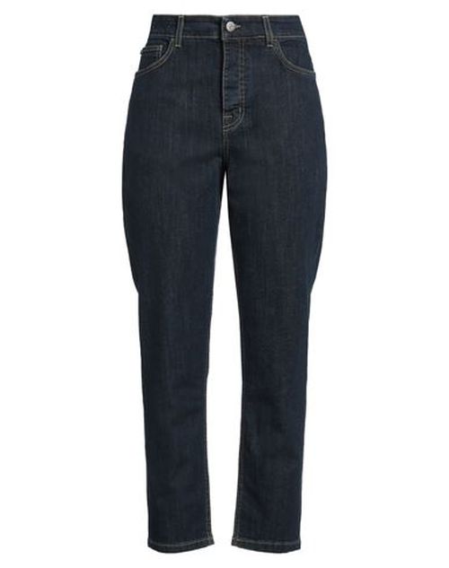 Woman Jeans Blue Size 25 Cotton, Elastane