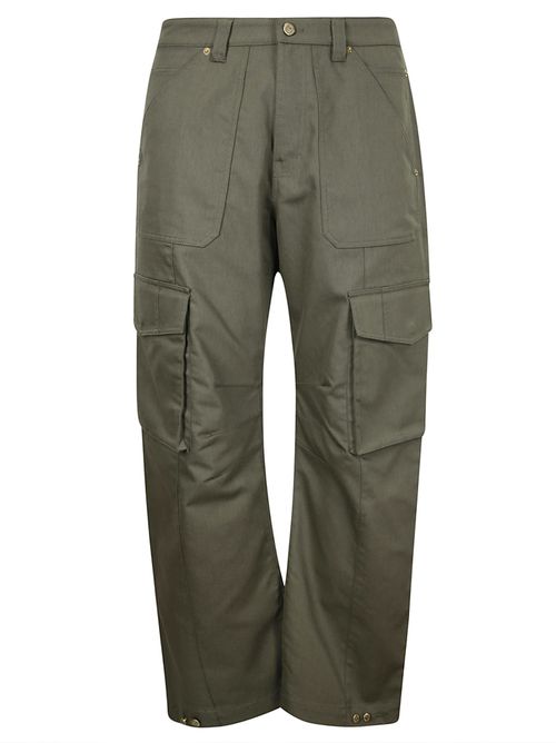 Golden Ms Cargo Pant Mixed Cotton Fabric No Botto