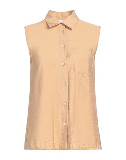 Woman Shirt Camel Size 0 Viscose, Polyamide