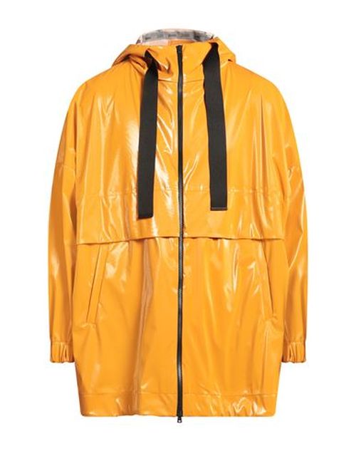 Man Overcoat & Trench Coat Marigold Size 32 Polyester, Polyurethane