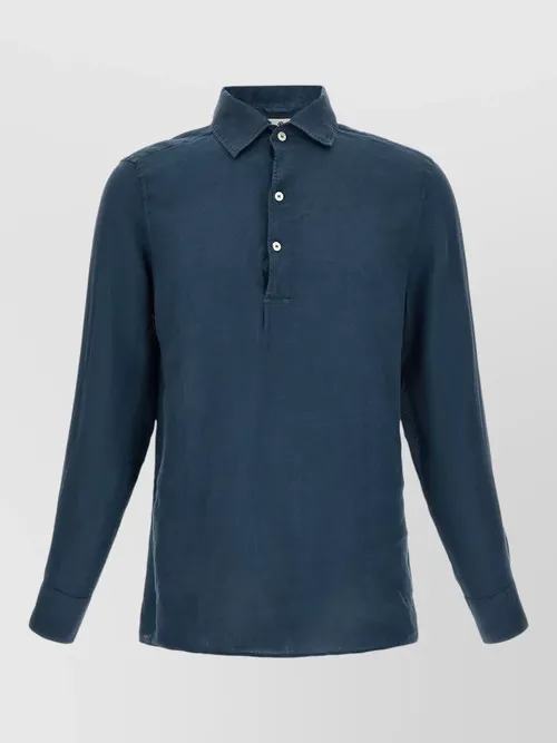 Saint Barth - raphael long sleeve polo shirt