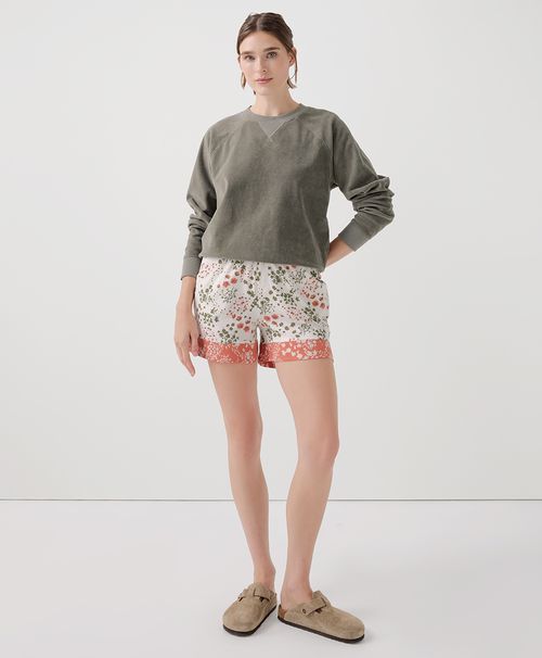 Women's Whispering Wildflowers Staycation Sleep Short