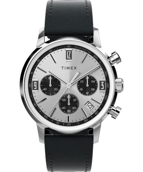 Marlin Chronograph Quartz Silver Dial Mens Watch TW2W10300