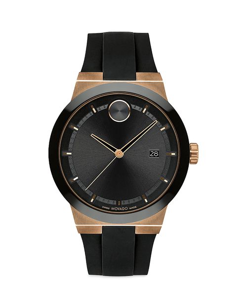 Bold Fusion Silicone Watch, 42mm