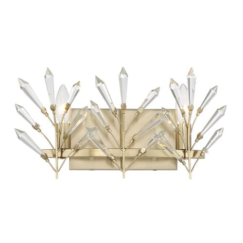 Orianna 2-Light Bathroom Vanity Light in Noble Bra