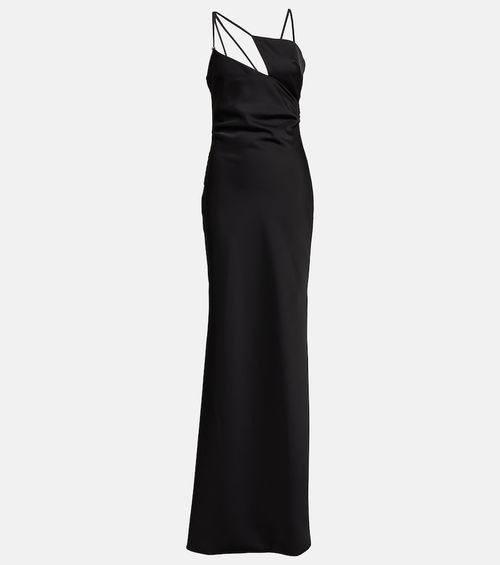 Melva asymmetric maxi dress