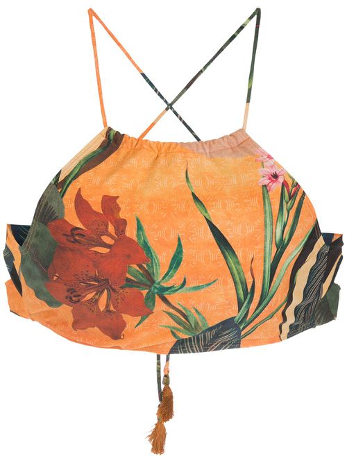 Ilana halterneck bikini - Orange