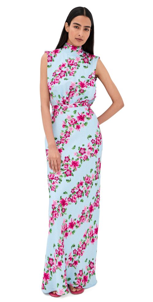 Fleur Dress Bellis Stripe Plmt