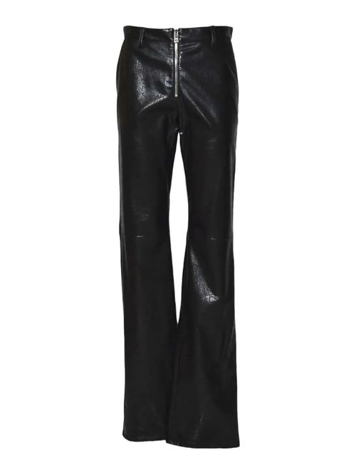 M. S.G. M. Msgm Pantalone Zip Black
