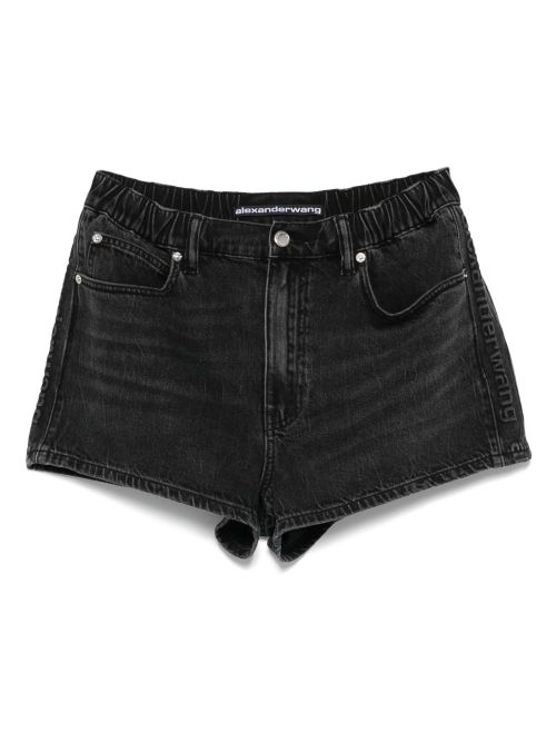 Denim shorts - Grey