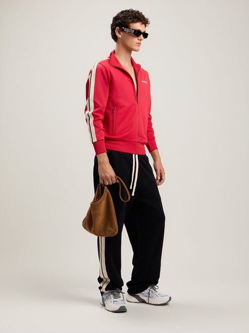 Classic Logo Track Jacket Man  Red Off White