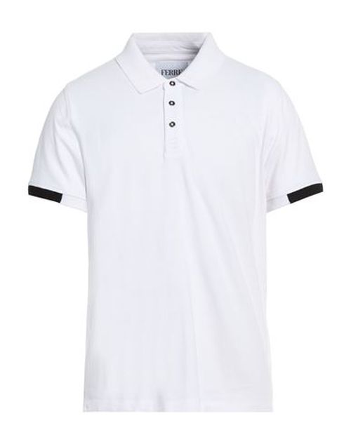 Man Polo shirt White Size M Cotton
