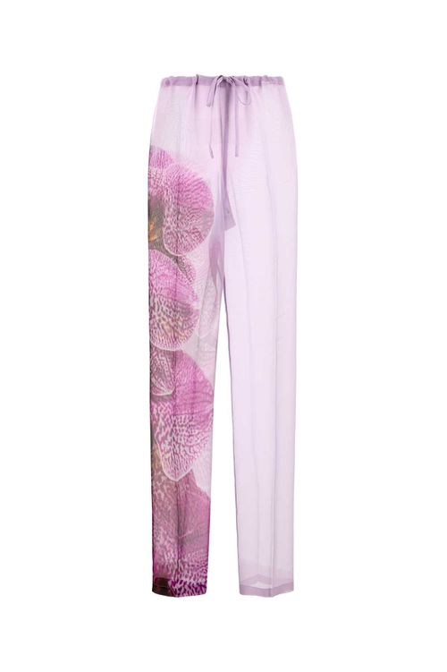 Lilac Crepe Pachas Pant