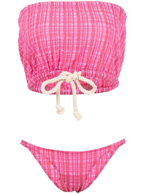 Victor drawstring bikini - Pink
