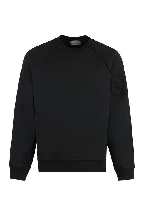 Cotton Crew-neck Sweatshirt