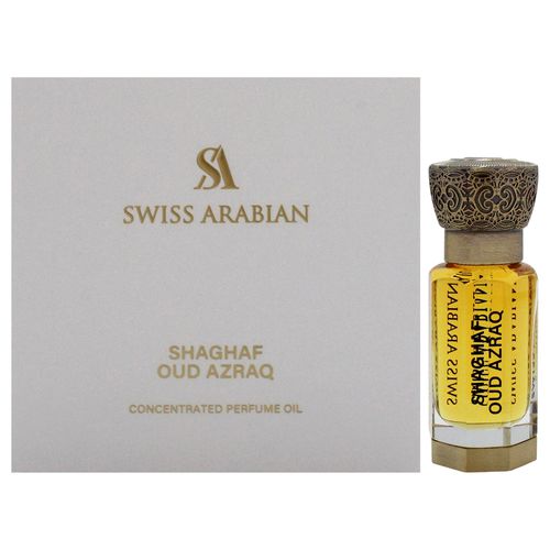 Shaghaf Oud Azraq by for Unisex - 0.4 oz Parfum Oil