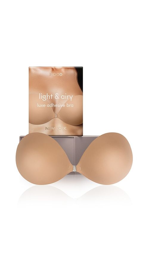 NOOD Light And Airy Luxe Adhesive Bra in Nude. - A also in B, C, D