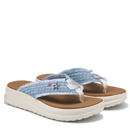 Women's Tide Flip Flop Sandals (Blue)