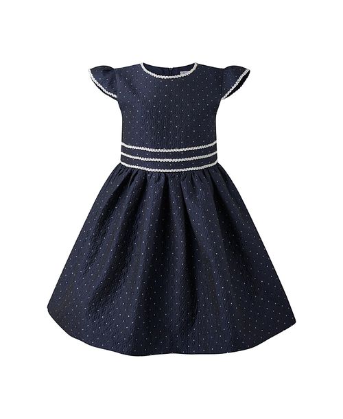 Girls' Dot Damask Dress - Little Kid, Big Kid