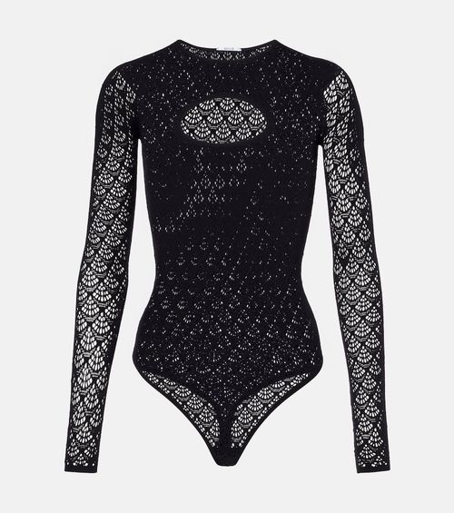 Cutout lace bodysuit