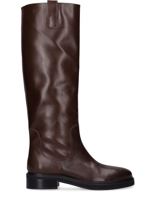 45mm Henry leather boots